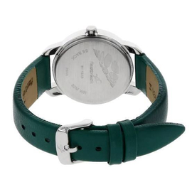 Fastrack Green Leather Strap Watch, 3 image