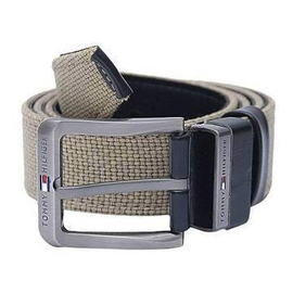 Olive Fabric Casual Belt For Men