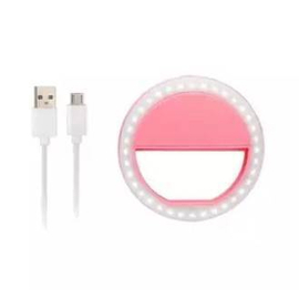 USB Charging Selfie Ring LED Phone Light Lamp Mobile Phone Lens, 2 image
