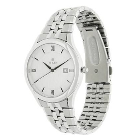 TITAN  Silver Dial Mens Watch, 2 image