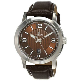 TITAN Neo Analog Brown Dial Men's Watch