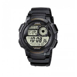 CASIO Black Rubber Strap Men's Watch