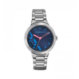 Fastrack Analog Blue Dial Ladies Watch