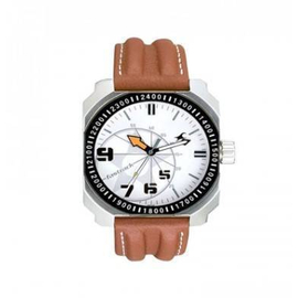 Fastrack Commando Analog White Dial Men's Watch