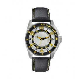 Fastrack Leather Analog Watch for Men