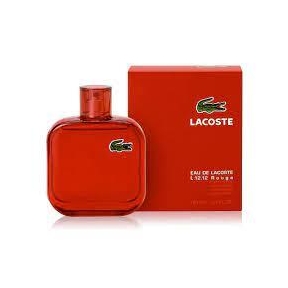 Lacoste cologne red bottle sales