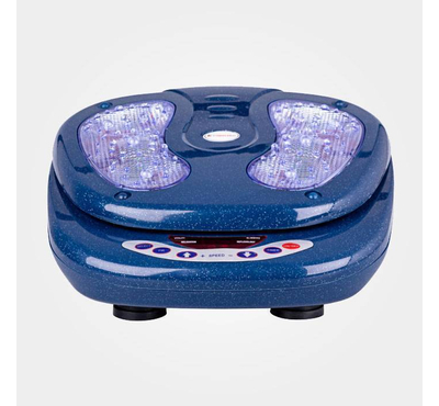 Vibration Foot Massager With Remote Control (Dark Blue)