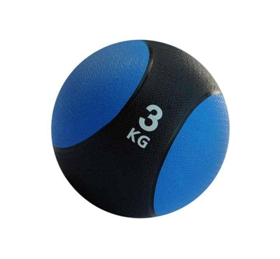 Medicine Ball 3 KG - Black and Blue