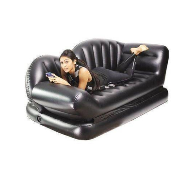 Air Lounge Comfort Sofa Bed - Black