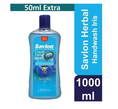 Savlon Hand Wash Iris 1050ml
