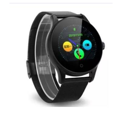 K88H Smart Watch 1.22 Inch IPS Round Screen Support Sport Heart Rate Monitor