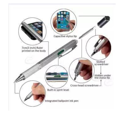 4-in-1 Stylus Touch Pen
