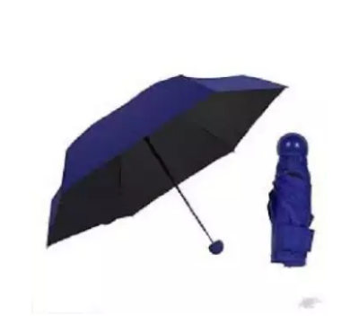 7" Mini Capsule Umbrella - Navy Blue