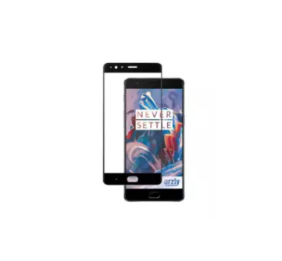 Curve Tempered Glass For OnePlus 3 - Black