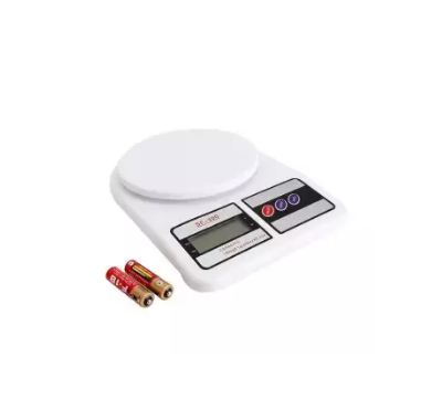 Digital Weight Scale For Food - White
