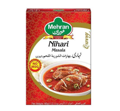 Mehran Nihari Masala - 60 GM