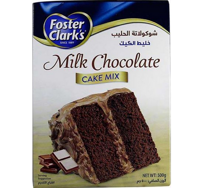 Foster Clark's Cake Mix Milk Chocolate 500g