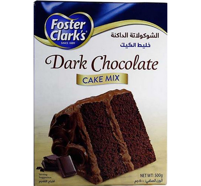Foster Clark's Cake Mix Dark Chocolate 500g