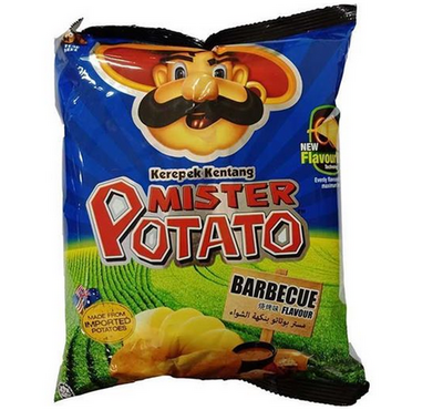 Mister Potato Chips BBQ 75g Pack