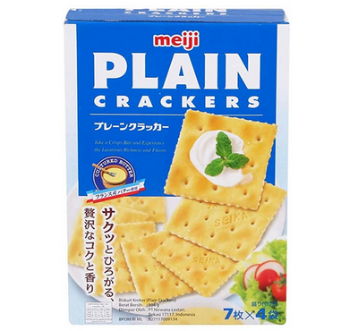 Meiji Plain Crakers 104g