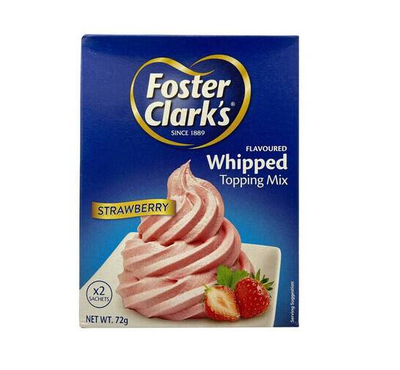 Foster Clark's Whipped Topping Mix 72g Pack- Strawberry
