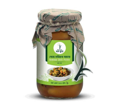 Khaas Food Bombay Chili Pickle 200gm