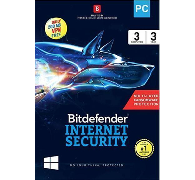 BitDefender Internet Security Latest Version 3 User