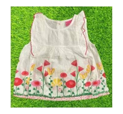 Multicolor Cotton Frock for Baby Girls