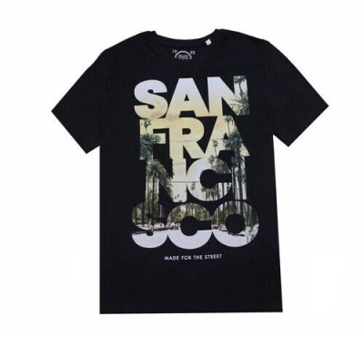 Black SAN FRA NCI SCO Boys T-Shirt