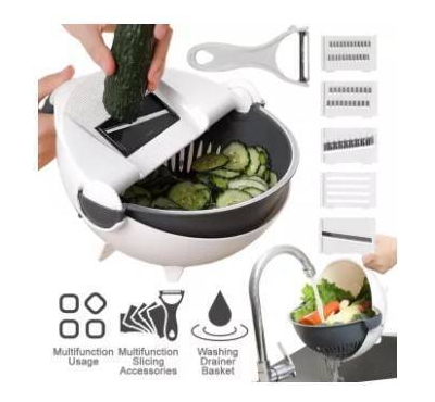 Multi-functional Magic Wet Basket Vegetable Cutter
