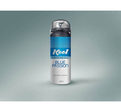Kool Deodorant Body Spray (Blue Passion)-150ml