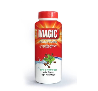 Magic Extra Fresh Tooth Powder- 100gm