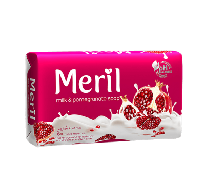 Meril Milk & Pomegranate Soap Bar-100gm