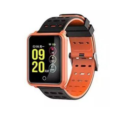 N88 Bluetooth Sports Watch - Black and Yellow