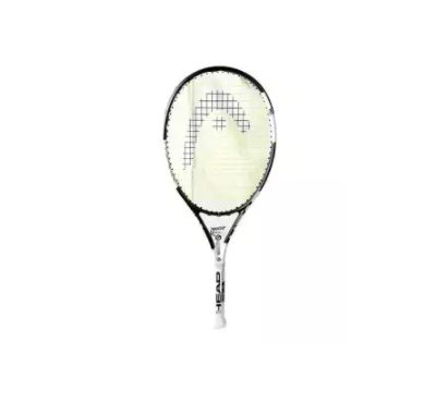 Speed 25 Tennis Racket - Black and White