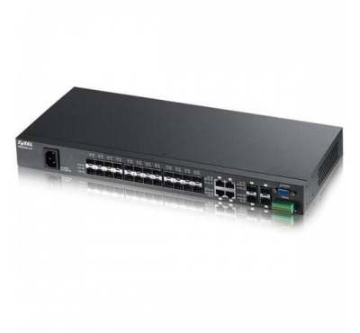 Zyxel MES 3500-24F 24-port FE Fiber L2 Switch with Four GbE Combo Port