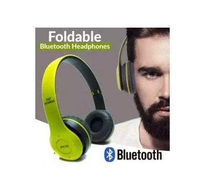 P47 - Wireless Bluetooth Headphone - Green