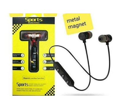 Metal Sports Bluetooth Headphone Sweat Proof Earphone