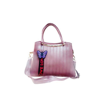 Glossy Dark Pink Bag For Women