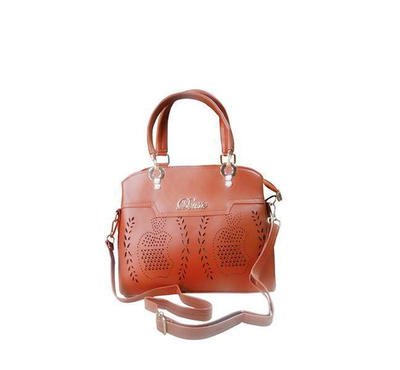 Glossy Brown Bag For Women