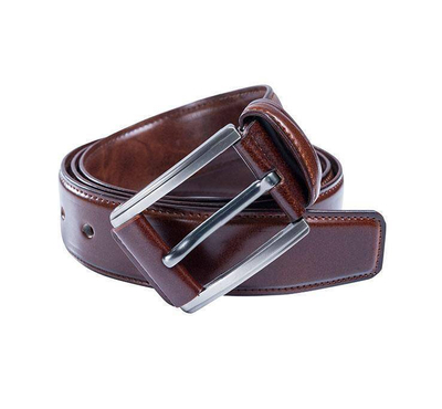 Brown Artificial Leather Belt for Men