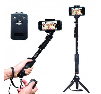 YT1288 Bluetooth Mono Pod Selfie Stick For Camera and Smartphone(Only Stick)