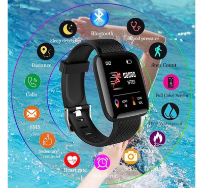 116+ Plus Waterproof Smart Sports Watch
