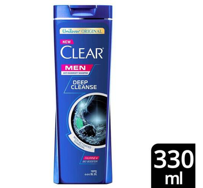 CLEAR Men Shampoo Deep Cleanse 330ml