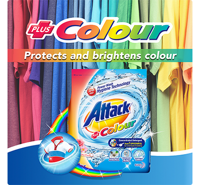 Attack Detergent Powder+Color-1.6 kg