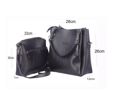 Black Fasionable Ladeys Stylish Bag