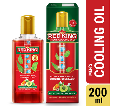 Red King Men's Cooling Oil 200ml