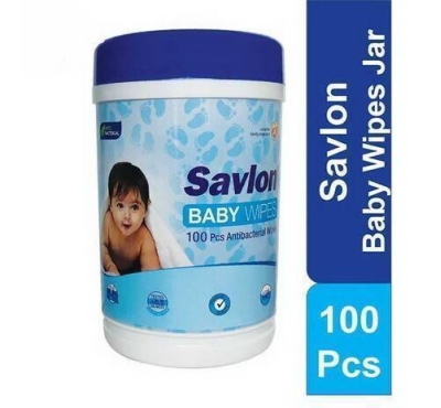 Savlon Baby Wipe Jar 100 Pieces CP