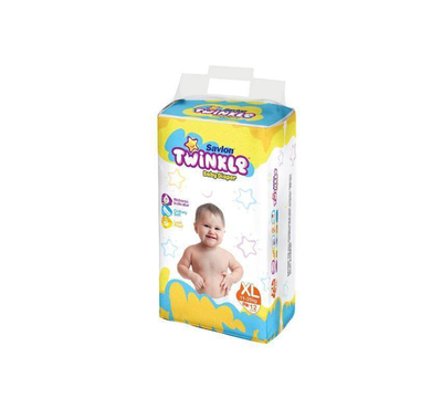 Savlon Twinkle Baby Belt Diaper XL 12 pcs