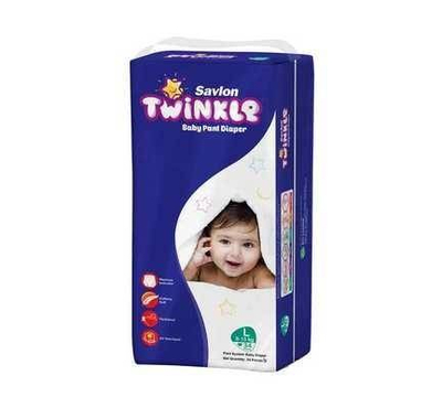 Savlon Twinkle Baby Pant Diaper Large 24 pcs